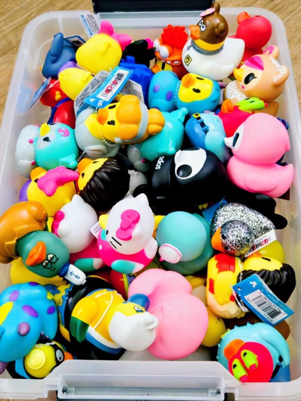 Bulk Set Of Random Rubber Ducks_Total of 52
